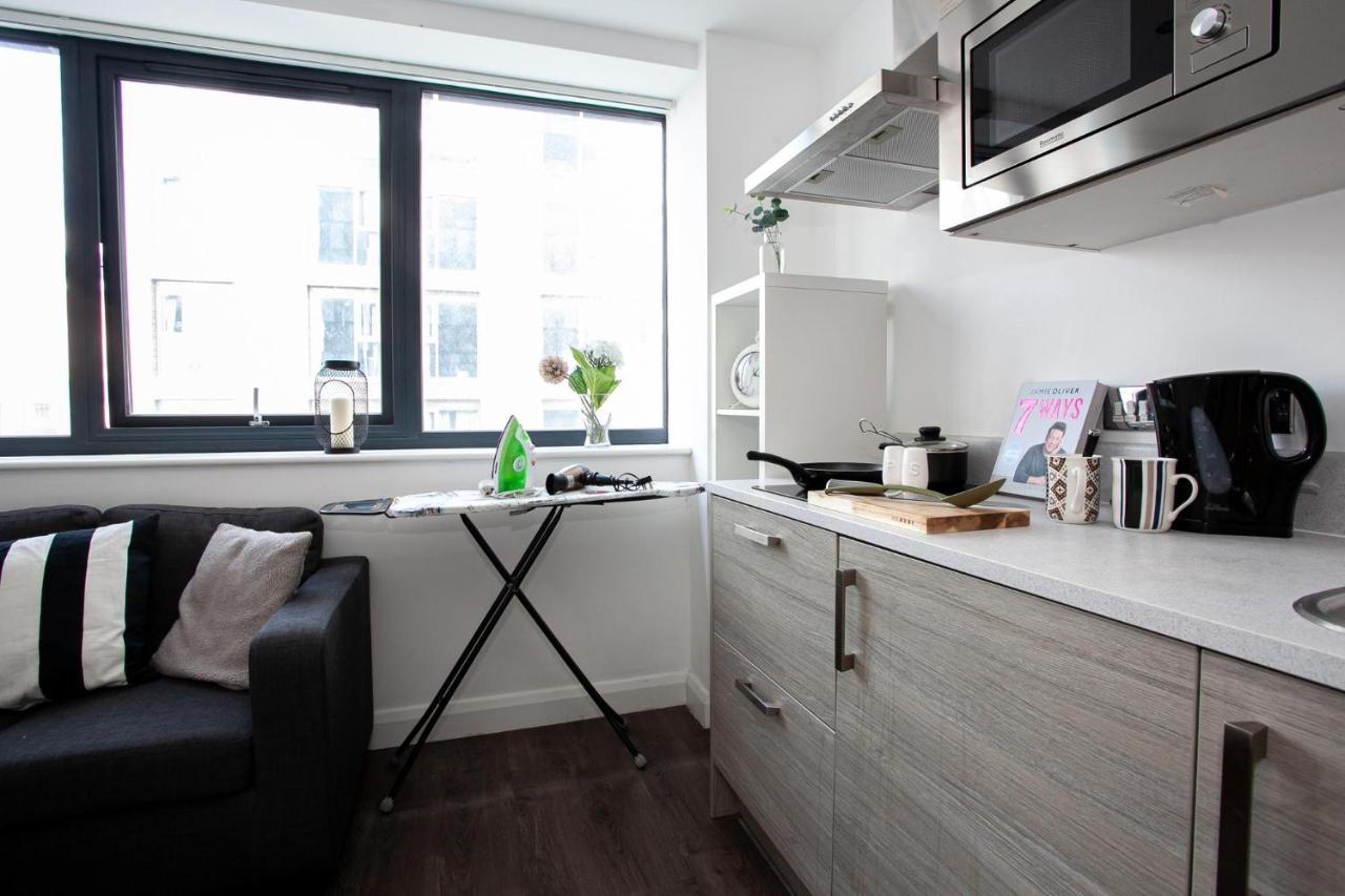 Cosy Studio Apartment In The Heart Of Mánchester Exterior foto